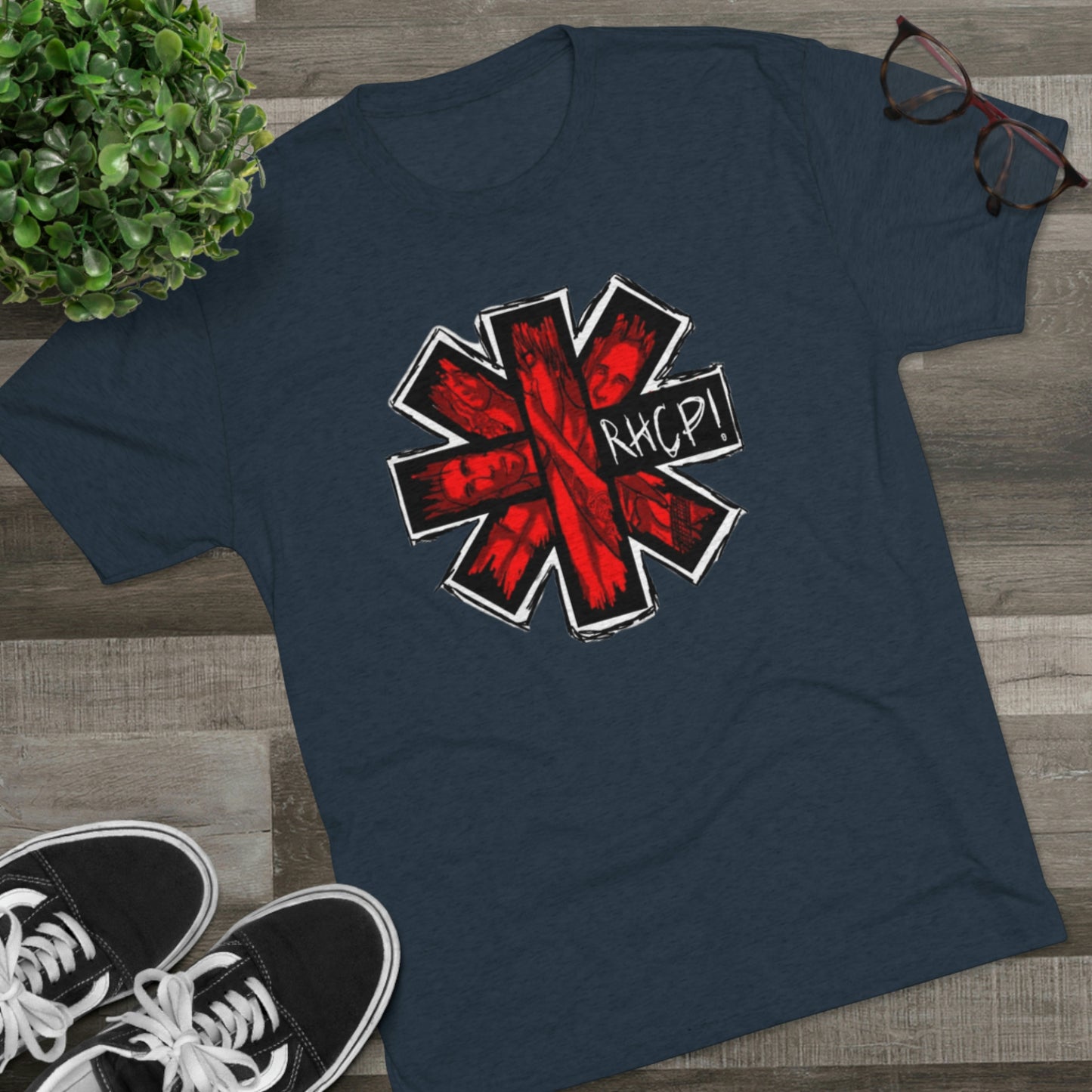 RHCP Unisex Tri-Blend Crew Tee