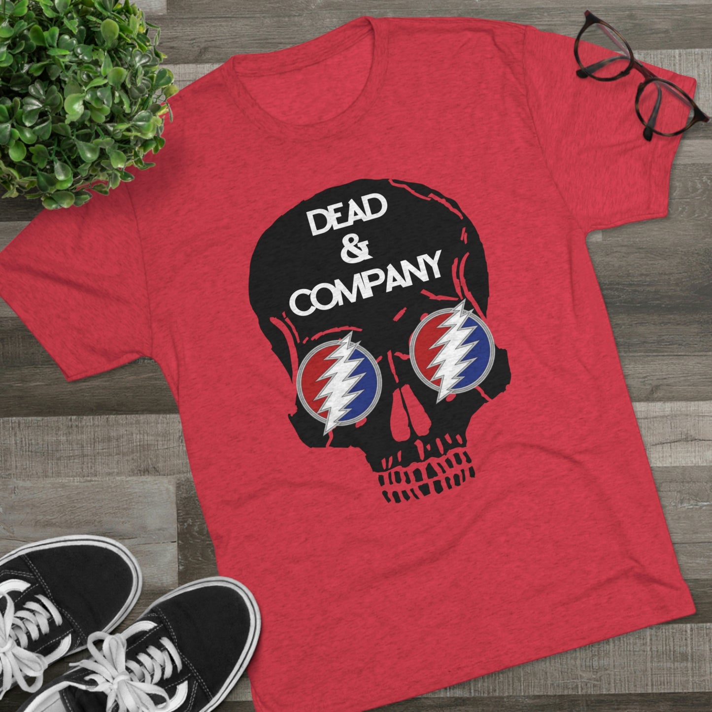 Dead & Company Tour Unisex Tri-Blend Crew Tee