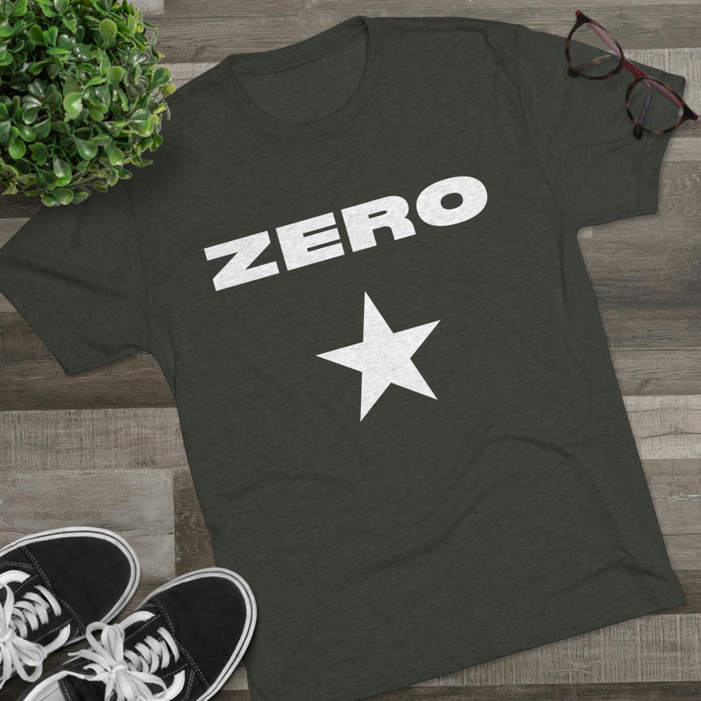 Smashing Zero Concert Rock Shirt Unisex Tri-Blend Crew Tee