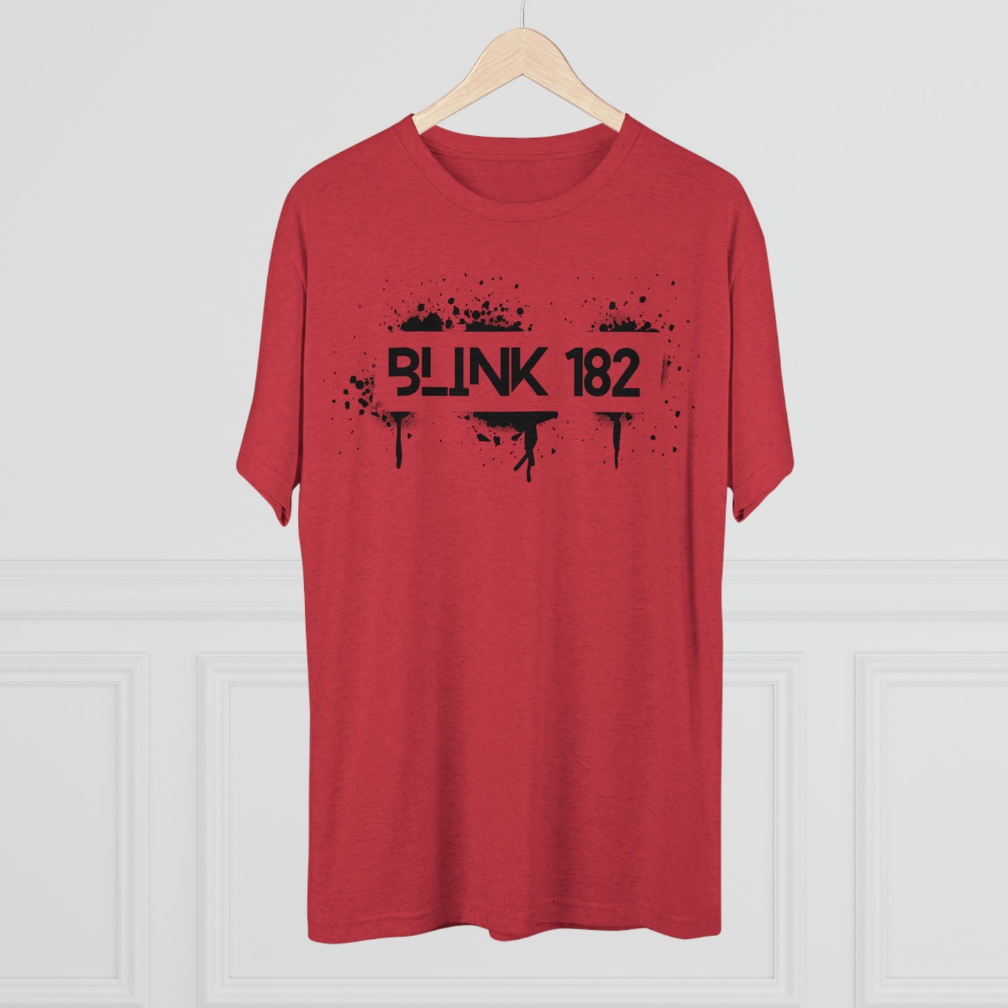 Blink Stencil Shirt Unisex Tri-Blend Crew Tee