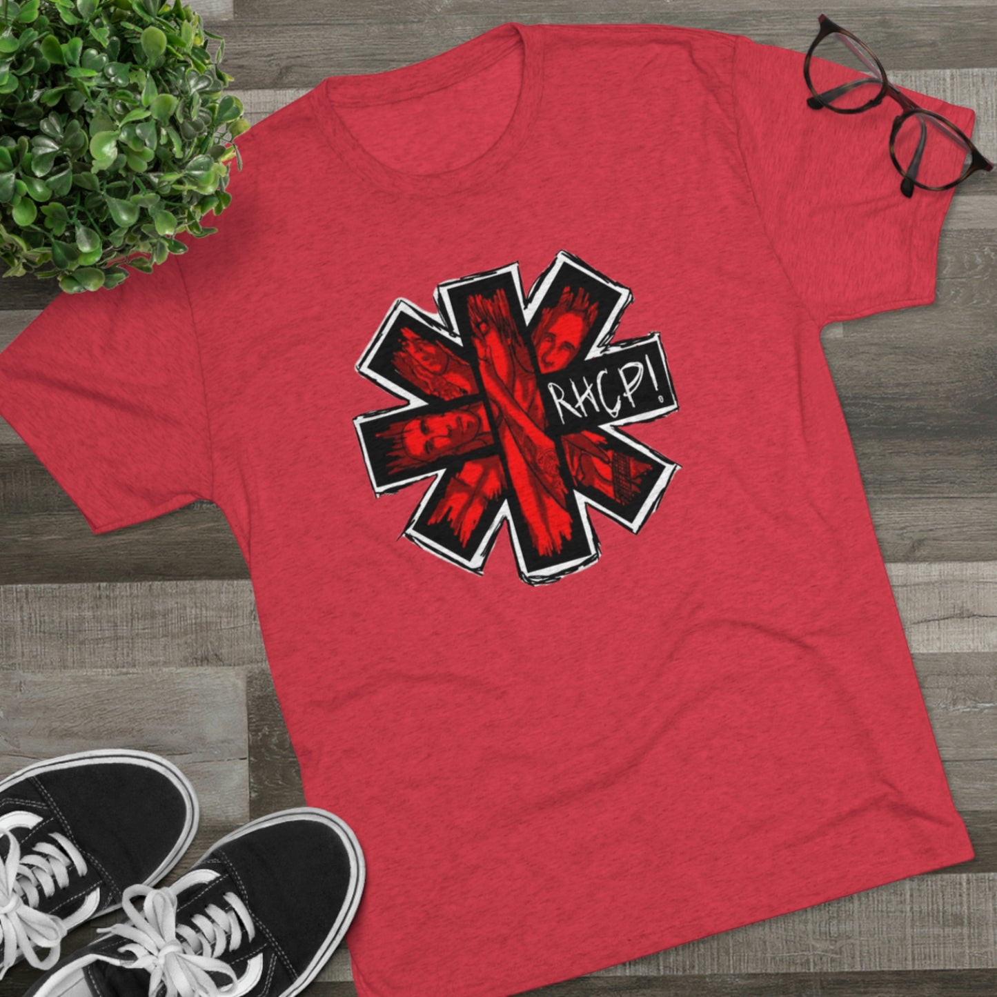 RHCP Unisex Tri-Blend Crew Tee