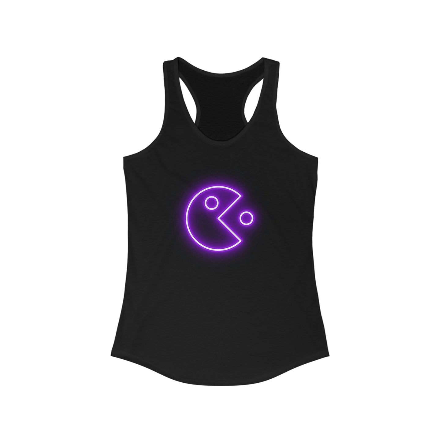 Pacman Purple Women's Ideal Racerback Tank